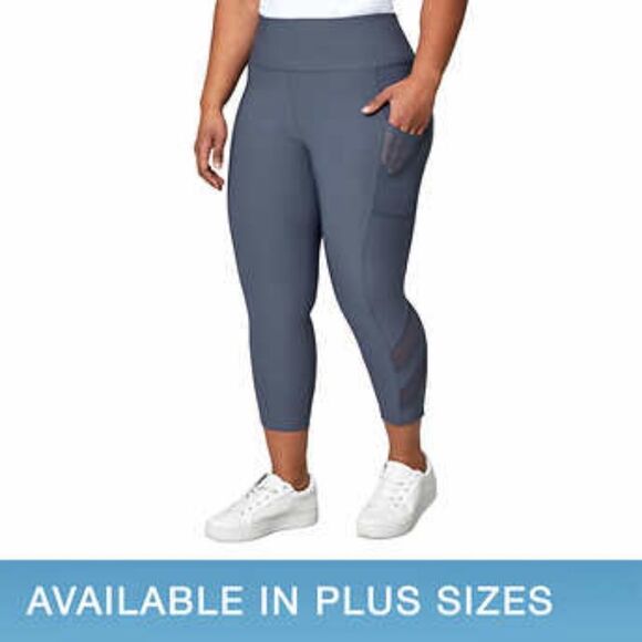 Mondetta Ladies' Mesh Capri - Picture 1 of 6